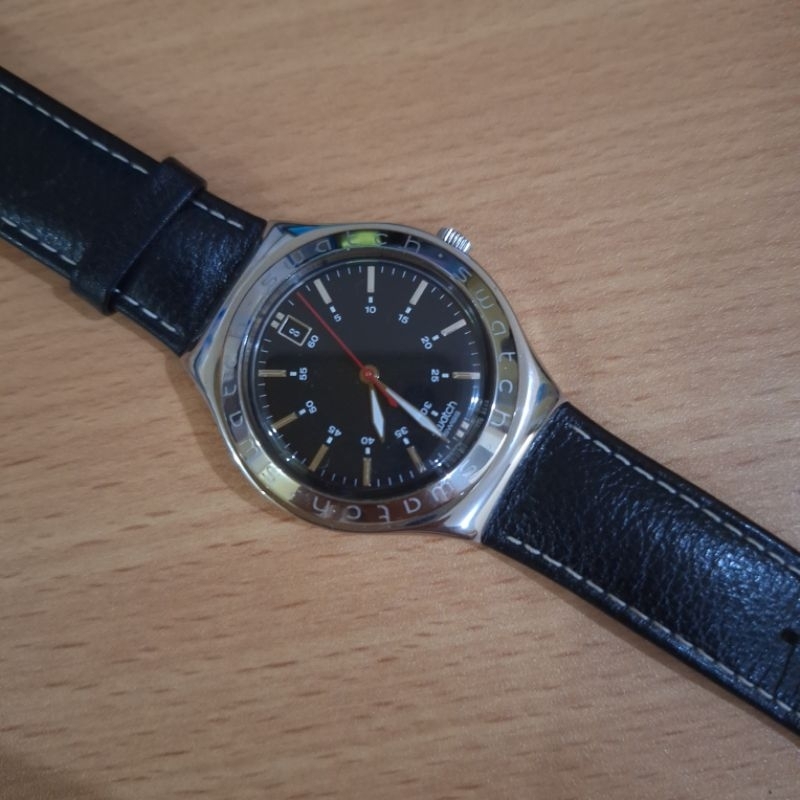 Swatch Irony YGS428G Preloved Authentic Jam Tangan Pria