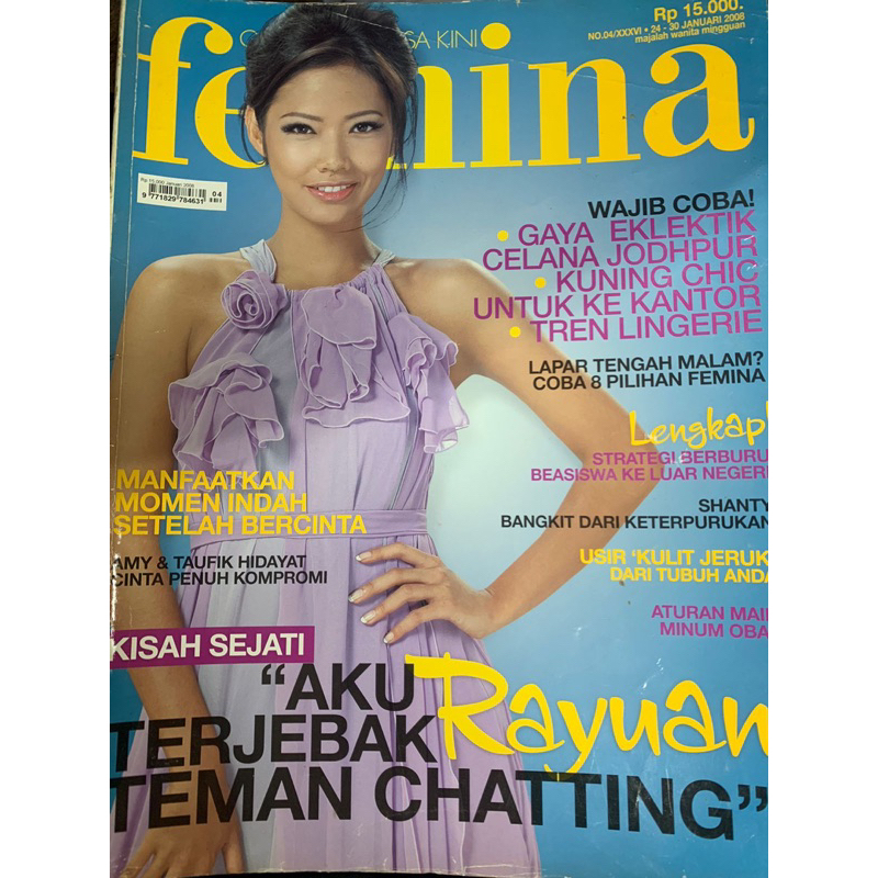 Majalah Femina no.4 Januari 2008