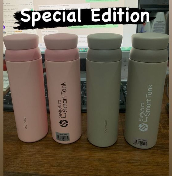 LocknLock Screw Tumbler 450ML (UKURAN BESAR) Lock and Lock Botol Minum Lock n Lock ❤️SPECIAL EDITION