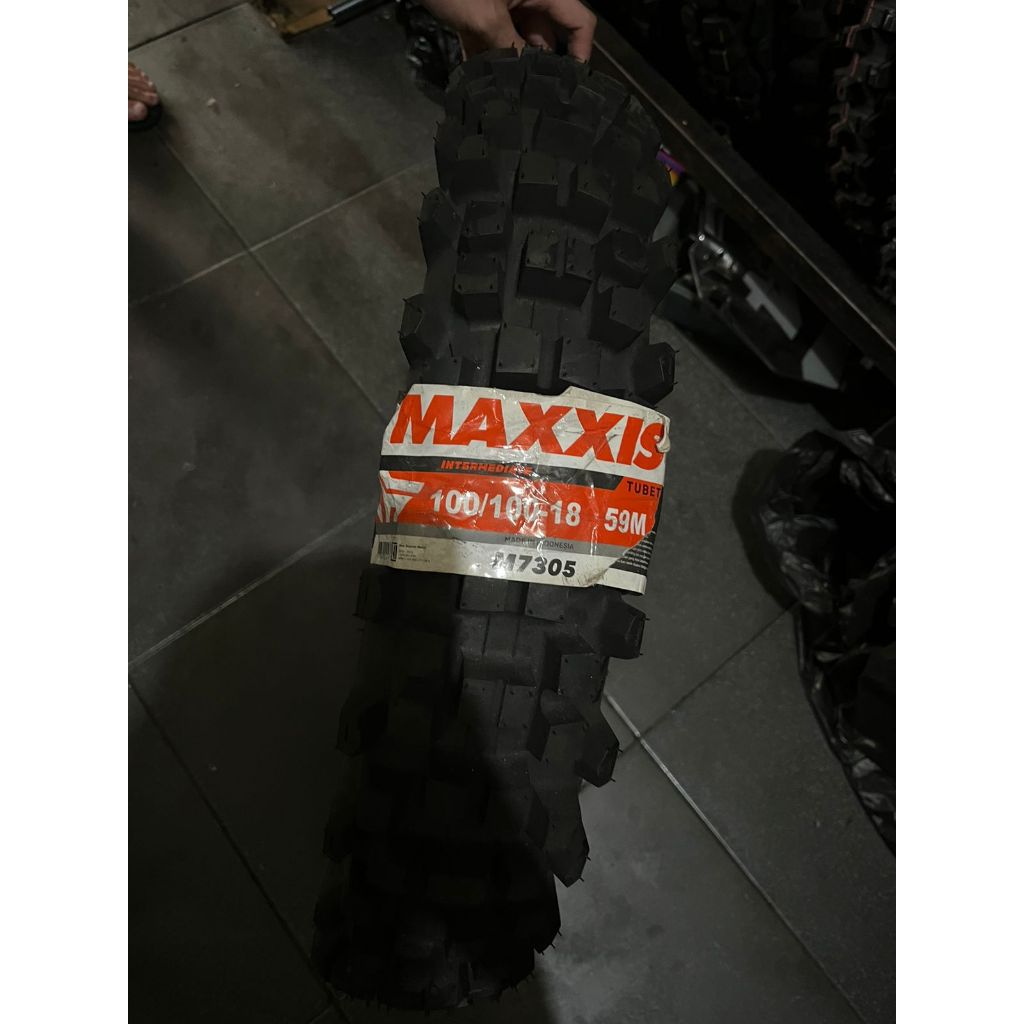 Ban Cross Maxxis Belakang 18 100/100 Ban Trail Maxxis KLX CRF WR TS YZ KTM HUSQVARNA