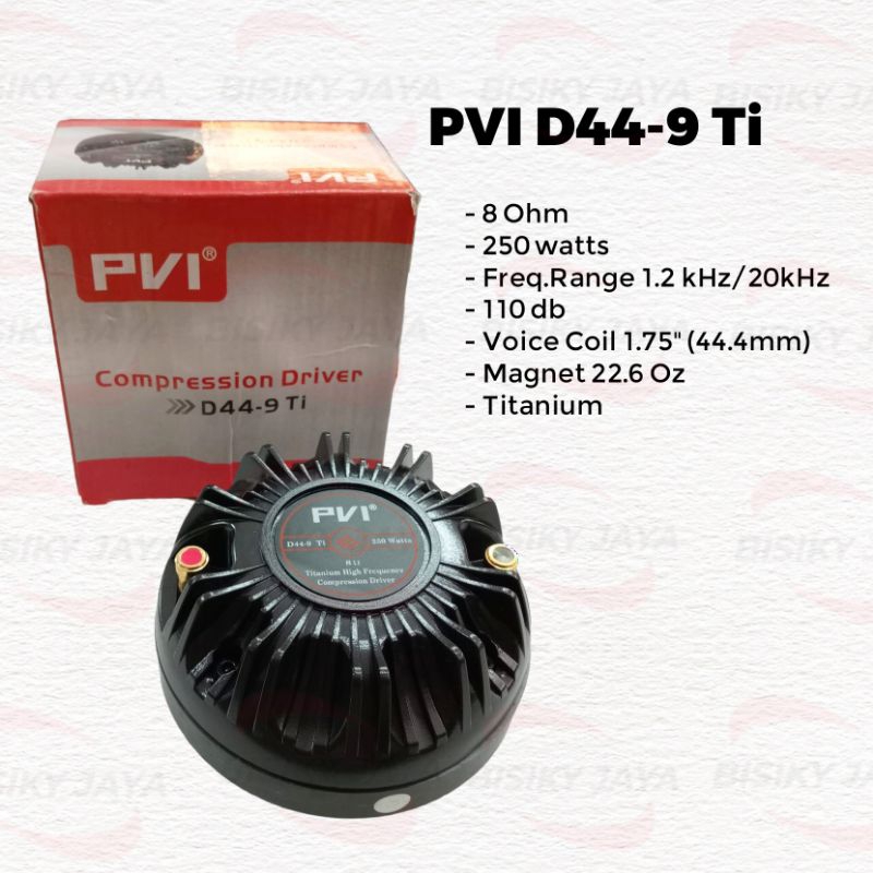 Driver Tweeter PVI D44-9 Ti Original Tweeter D44-9 PVI