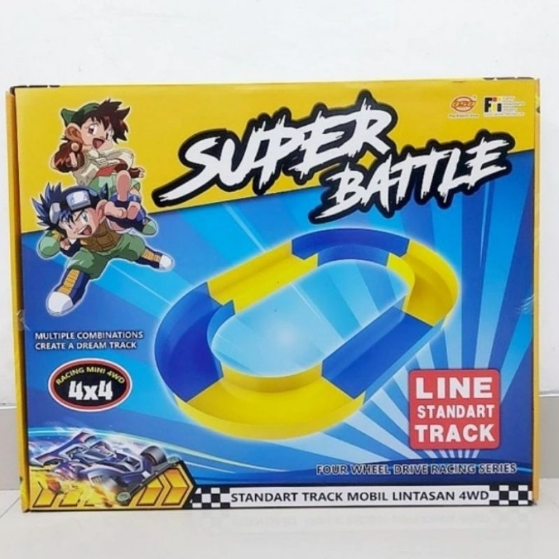 Track Arena Jalanan Tamiya 1jalur 2jalur Arena Balap Tamiya