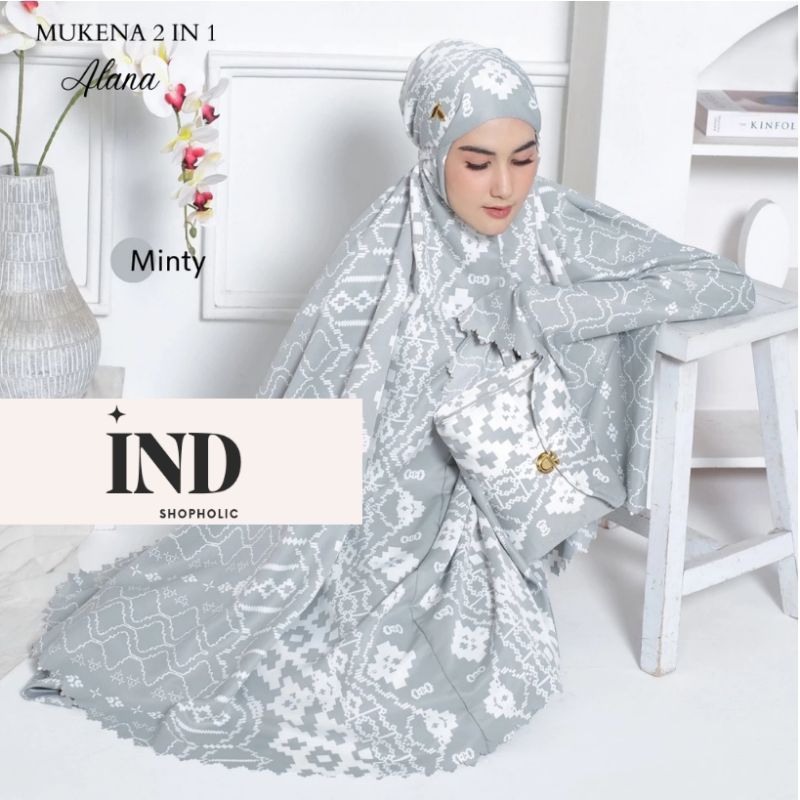 MUKENA MAXMARA LUXURY PRINTING CUT MEWAH
