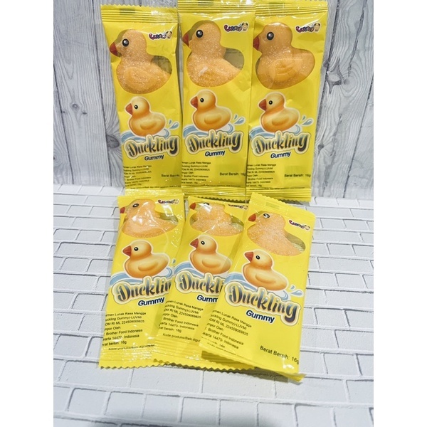 

Permen Jelly Gummy Duckling Lucky Duck 16gr GEMEZZZ VIRAAL ORIGINAL