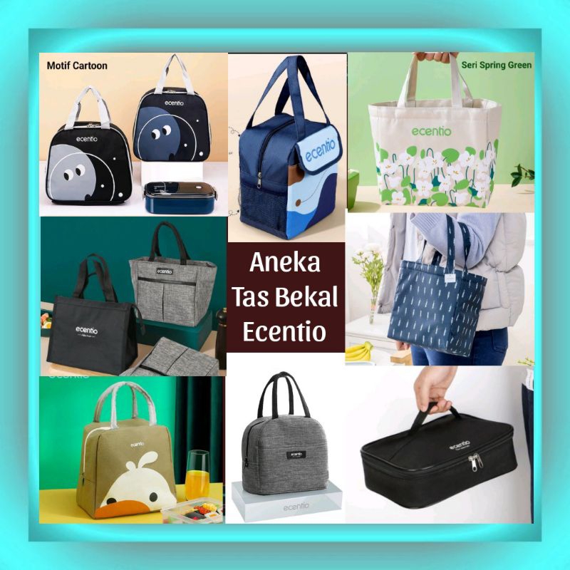 ECENTIO LUNCH BAG / TAS BEKAL MAKANAN ECENTIO / TAS BONTOT
