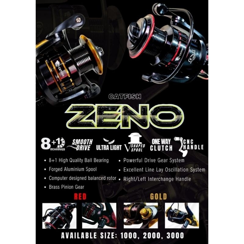 REEL CATFISH ZENO 2000