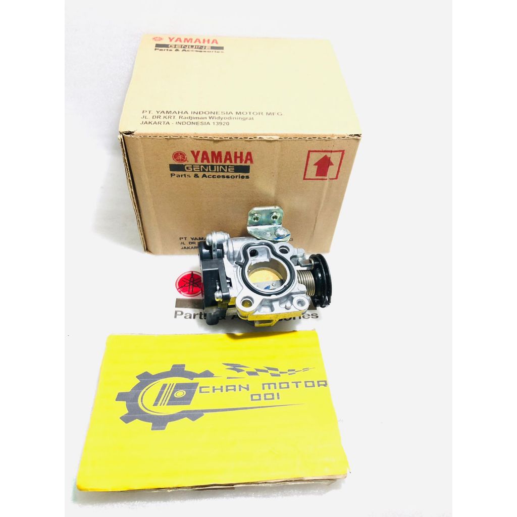 THROTTLE BODY INJEKSI ASSY AEROX 155 B65 PNP AEROX 155  TROTOL BODI TB BARU ORIGINAL YAMAHA