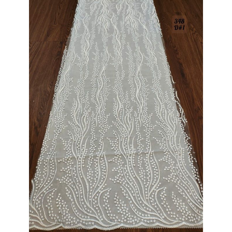 NEW TILE BORDIR AKAR KHUSUS WARNA PUTIH / TERBARU TILE AKAR