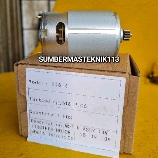 DINAMO MOTOR DOLIZ BD616 MOTOR MESIN BOR CORDLESS DOLIZ BD 616