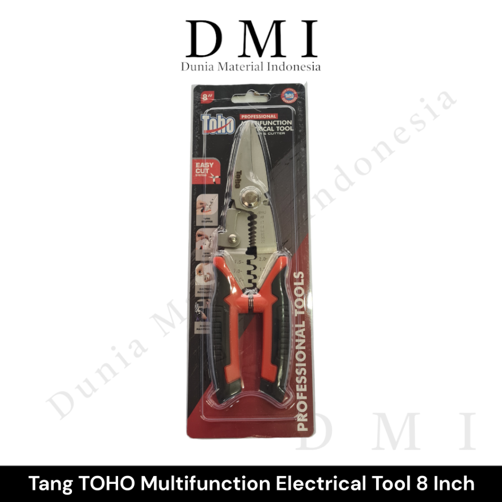 Tang TOHO Multifunction Electrical Tool 8 Inch | Tang Kupas Kabel