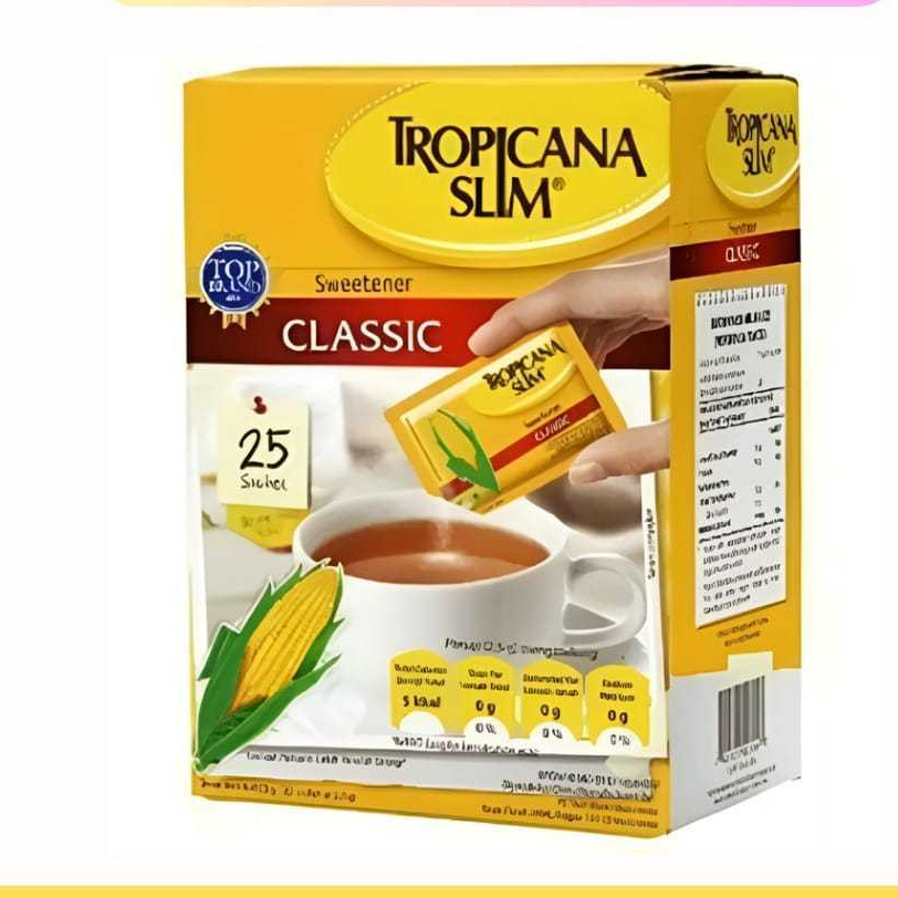 

Tropicana Slim Sweetener Classic 25 Sachet