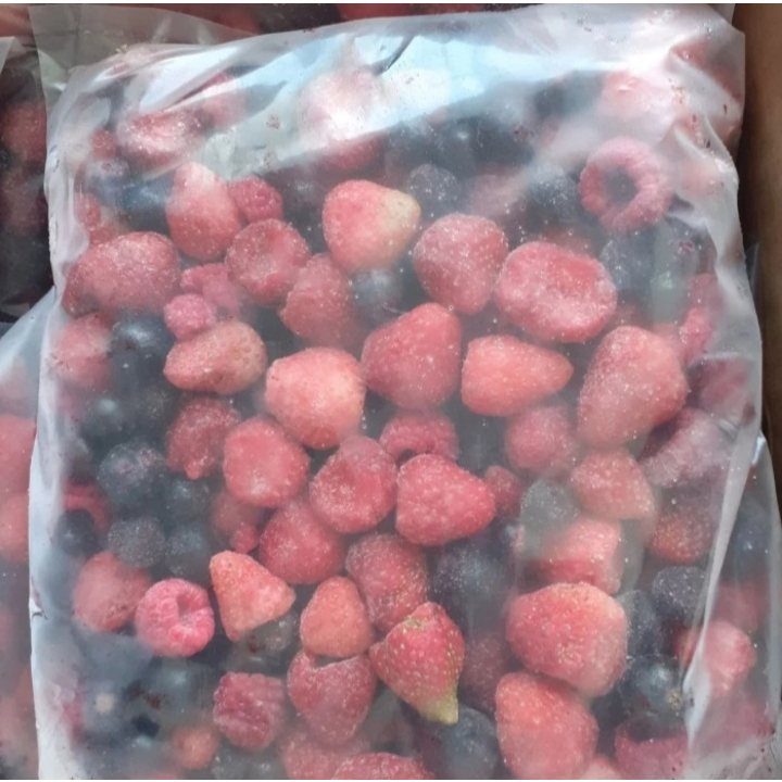 

Frozen Fruit Mix Berry Strawberry Blueberry Raspberry Blackberry 1kg