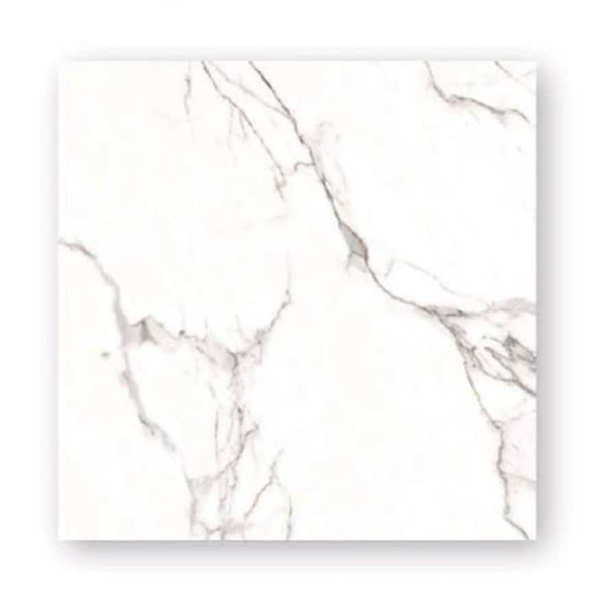 Granit Glosy Motif Marmer putih Ecantador Ukuran 60x60 by Garuda Tile/Granit Kualitas 1 Grade A/Granit Glosy Untuk Lantai dan Dinding