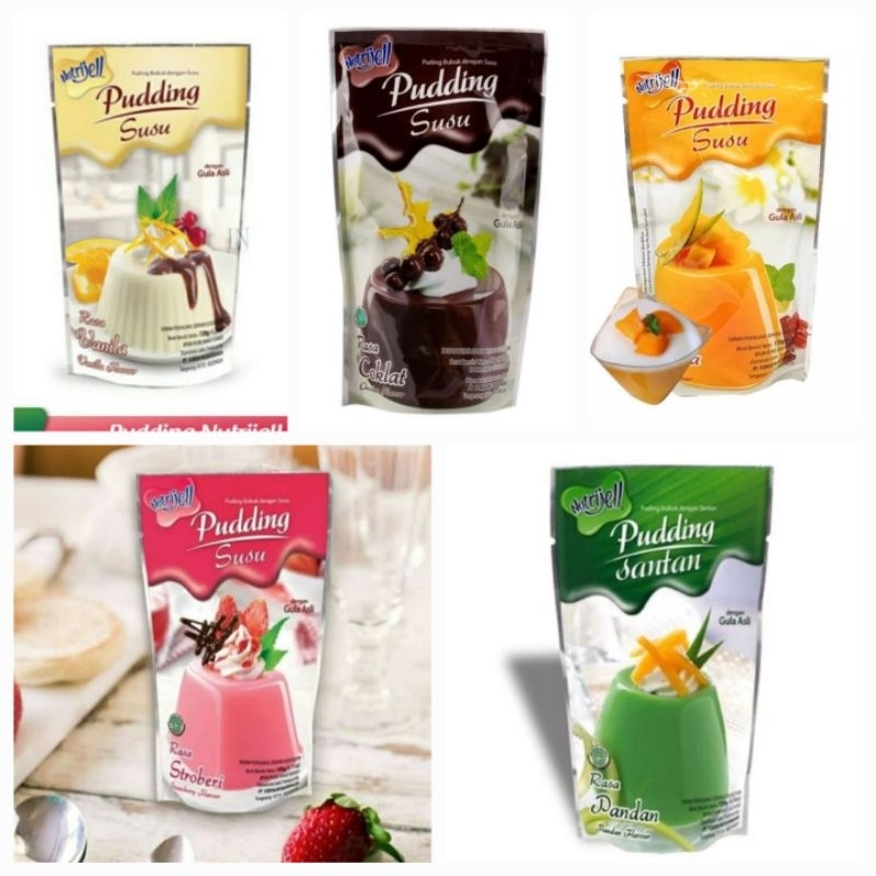 

pudding susu nutrijell 145 gr puding jelly