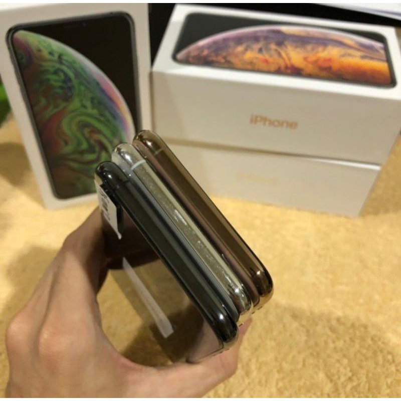 ￼iPhone XS MAX 64GB/256GB/512GB BEKAS ORIGINAL 100% | MULUS NORMAL FULLSET