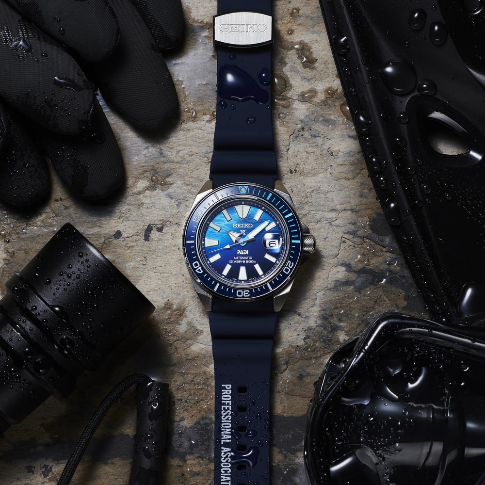 SEIKO PROSPEX PADI SRPJ93K1 SRPJ93 KING SAMURAI THE GREAT BLUE ORIGINAL