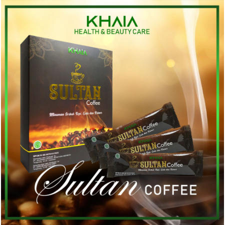 

KHAIA Coffee Sultan Kopi Hitam Bubuk Minuman Herbal Untuk Menjaga Kesehatan By Khaia Official 5sachet.