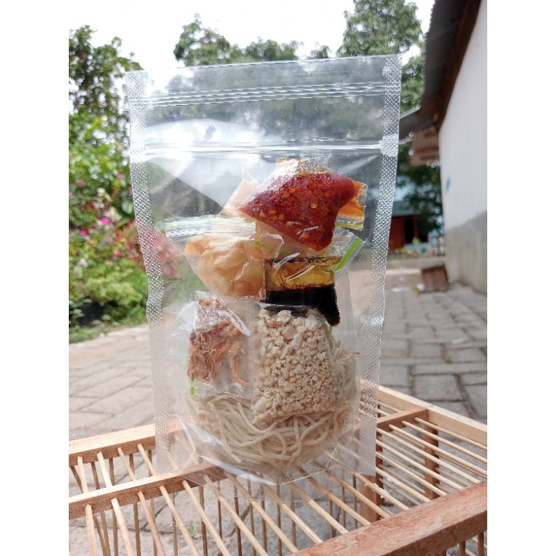 

Mie Mboyak level pedas