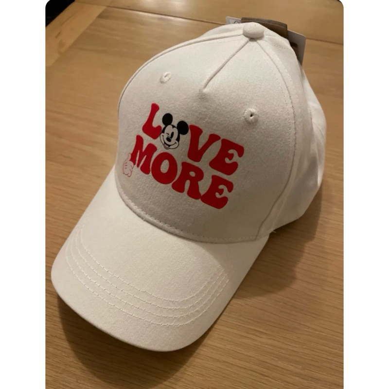 Sikado Disney Mickey Mouse Baseball Cap Hat white New