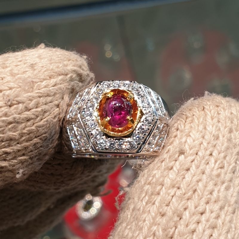 natural star ruby no heat 1.18 crt