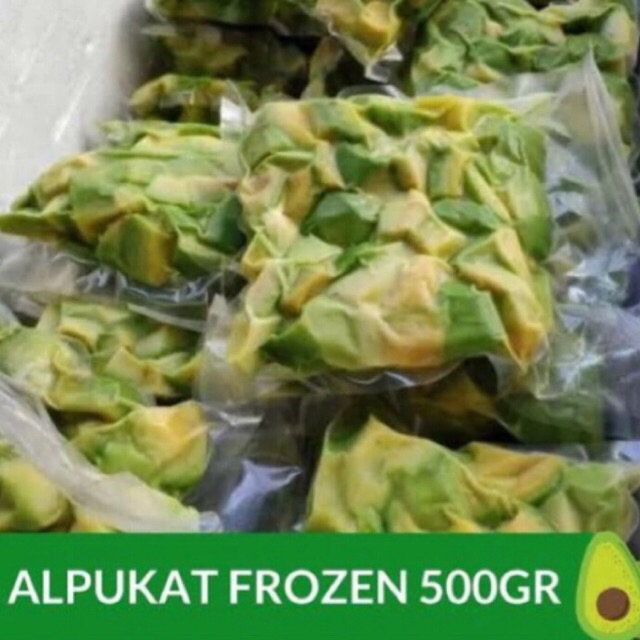 

Alpukat Frozen 500gr