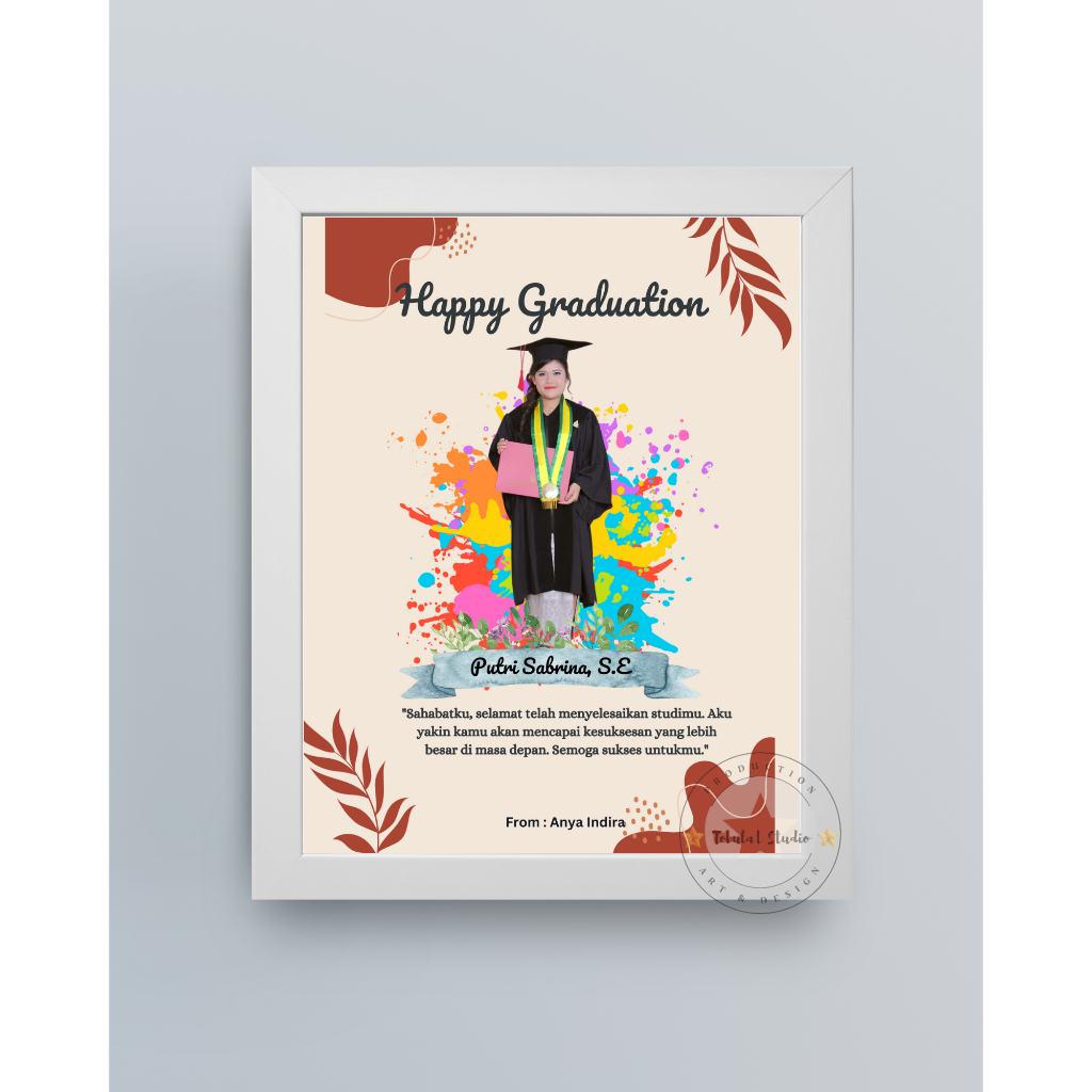 Foto 5R,10R&A4 / Kado ulang tahun Gift Ultah Pacar / Kado Perkawinan / Kado Wisuda / Cetak Frame Fot