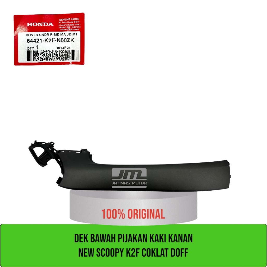 Cover dek bawah pijakan kaki scoopy K2F coklat doff 64421-K2F-N00ZK