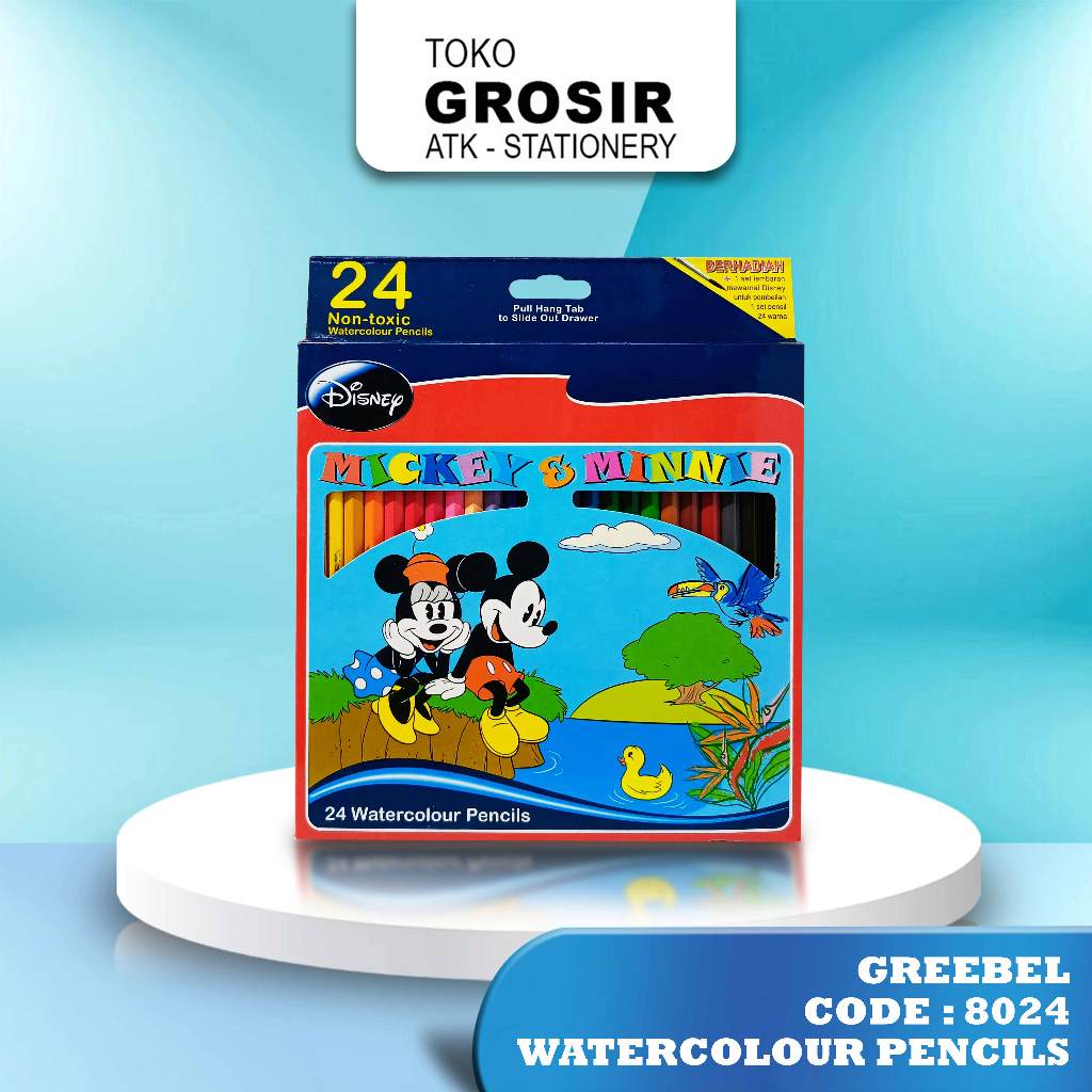 

Greebel 8024 Watercolour Pencils - 24C/Warna