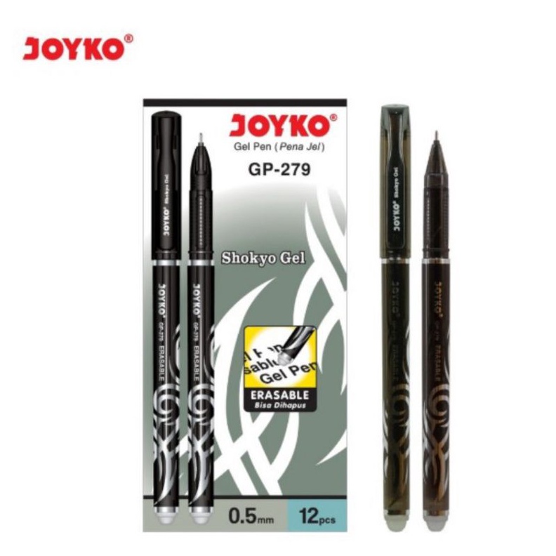 

ART M96G Pulpen Hapus Joyko Gp 279 Erasable 1pak12pcs