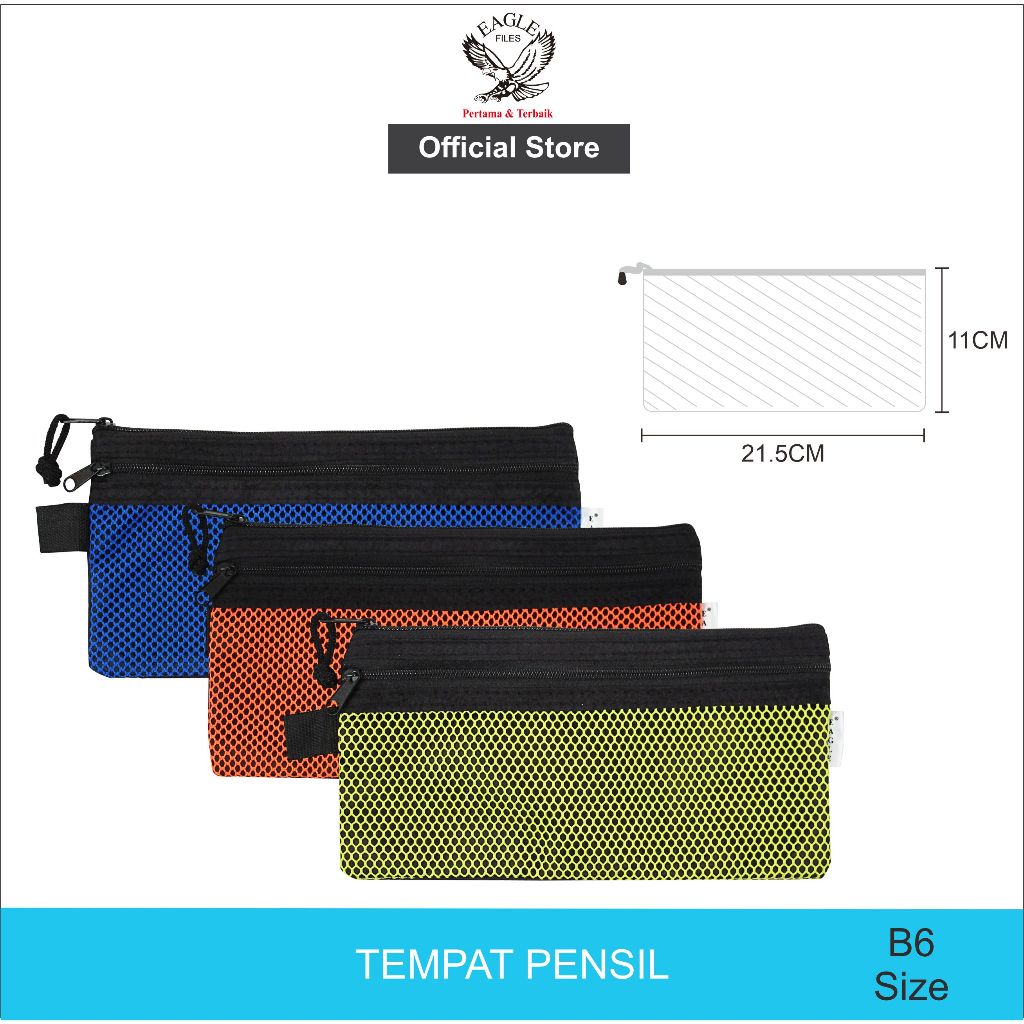 

EAGLE FILES Document Bag Tas Dokumen Tempat Pensil B6 E 249