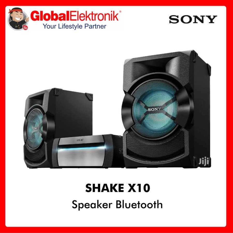 SONY COMPO HI-FI SHAKE-X10 DVD Bluetooth SHAKE X10D SPEAKER BLUETOOTH SONY HI-FI SONY SPEAKER AKTIF 