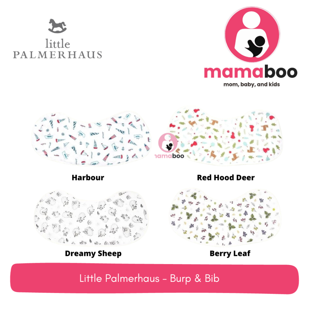 Little Palmerhaus Burp & Bib