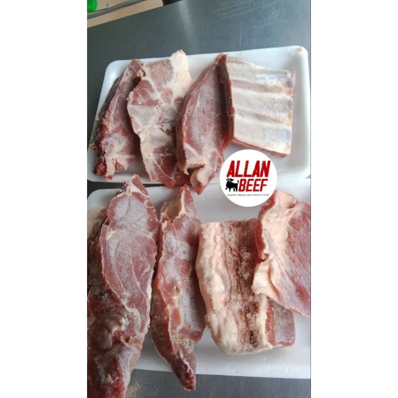

Tulangan kambing super tebal | Lamb bone in inport Aus 1kg