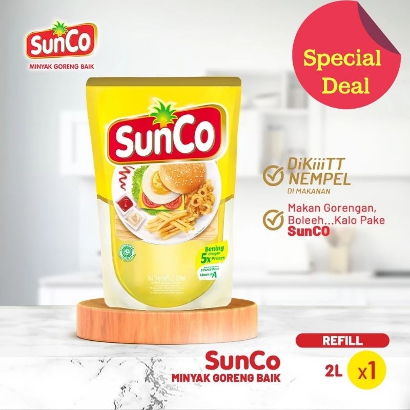 

Sunco Minyak Goreng Refill 2 Liter promo