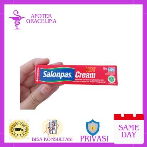 Salonpas Hot Cream 15 gr