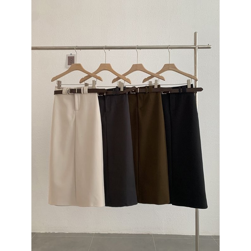 Rok Panjang wanita korean style
