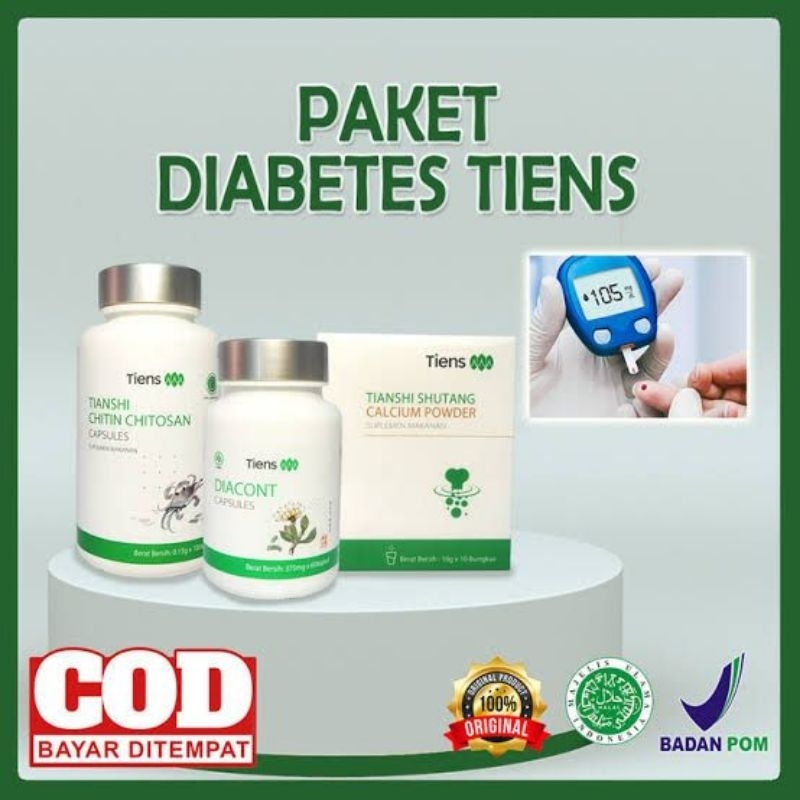 PAKET DIABETES TIENS AMAN PRODUK ORIGINAL