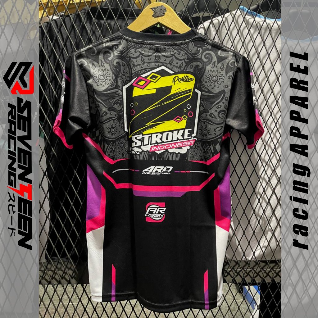 Kaos RACING 2 STROKE INDONESIA Premium Terbaru JERSEY KOAS 2 TAK INDONESIA 2025