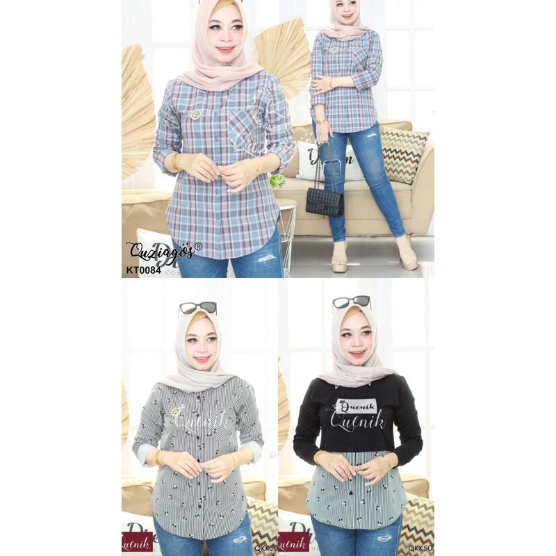 ATASAN KEMEJA QUZIAGOS TERBARU DAN TERUPDATE