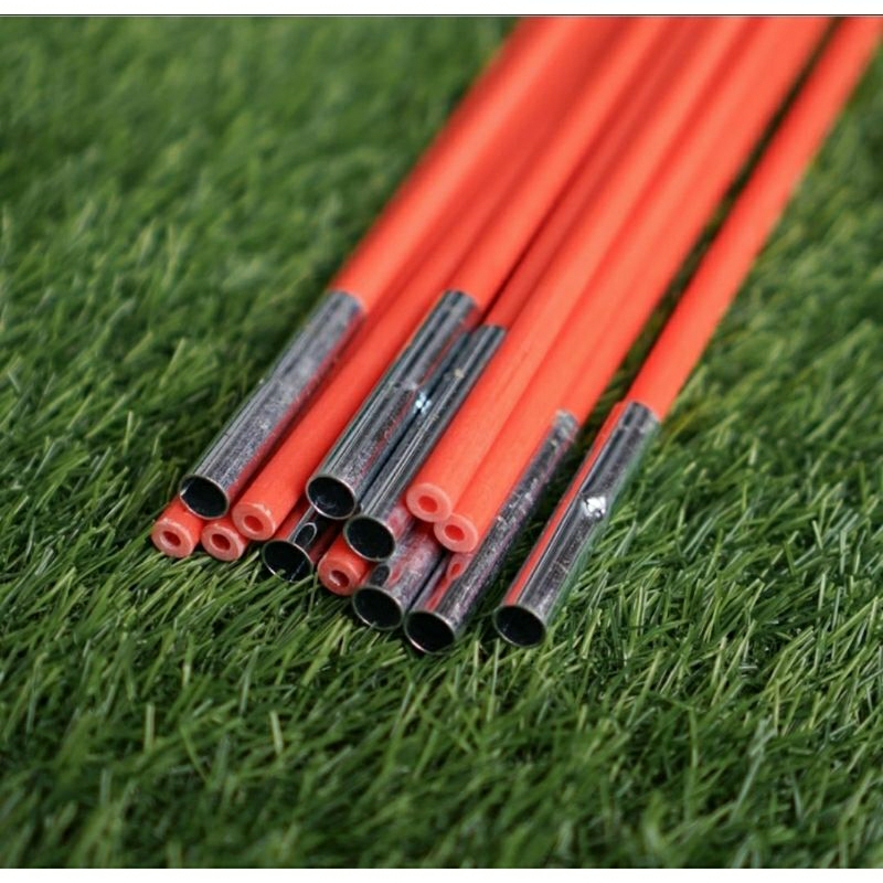 FRAME TENDA ORANGE FIBER BATANGAN FRAME FIBERGLASS OUTDOOR TIANG TENDA