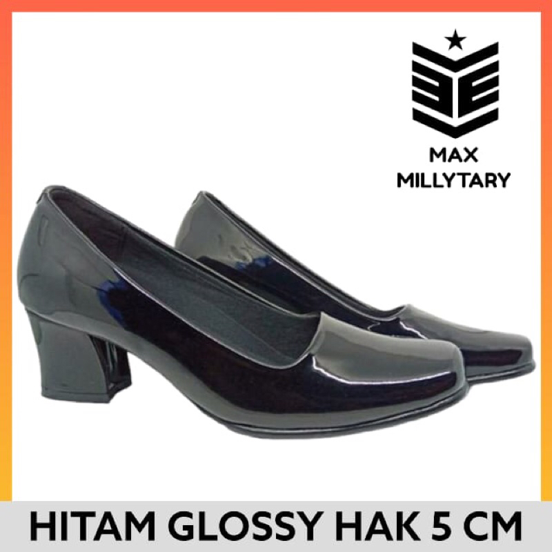SEPATU KANTOR WANITA SEPATU FORMAL PDH WANITA SEPATU DINAS BHAYANGKARI PERSIT SEPATU PNS BERKUALITAS
