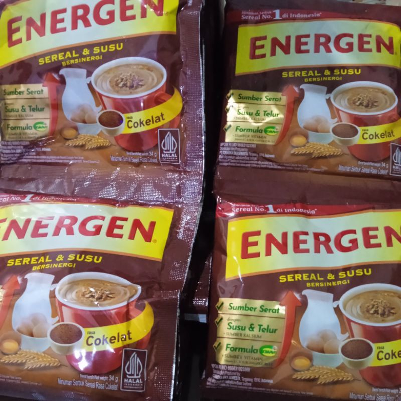 

Energen sereal coklat receng 10 pcs