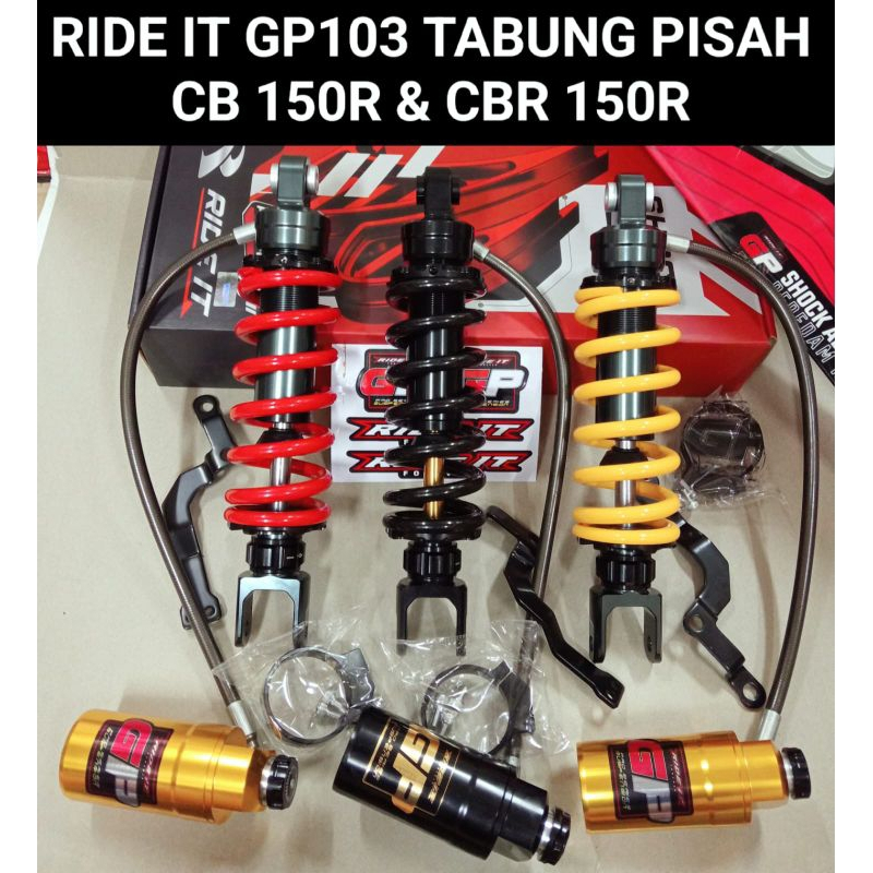Monoshock CB150R Shock GP Ride it Tabung Pisah CB150 Shock Belakang CB150R 300MM