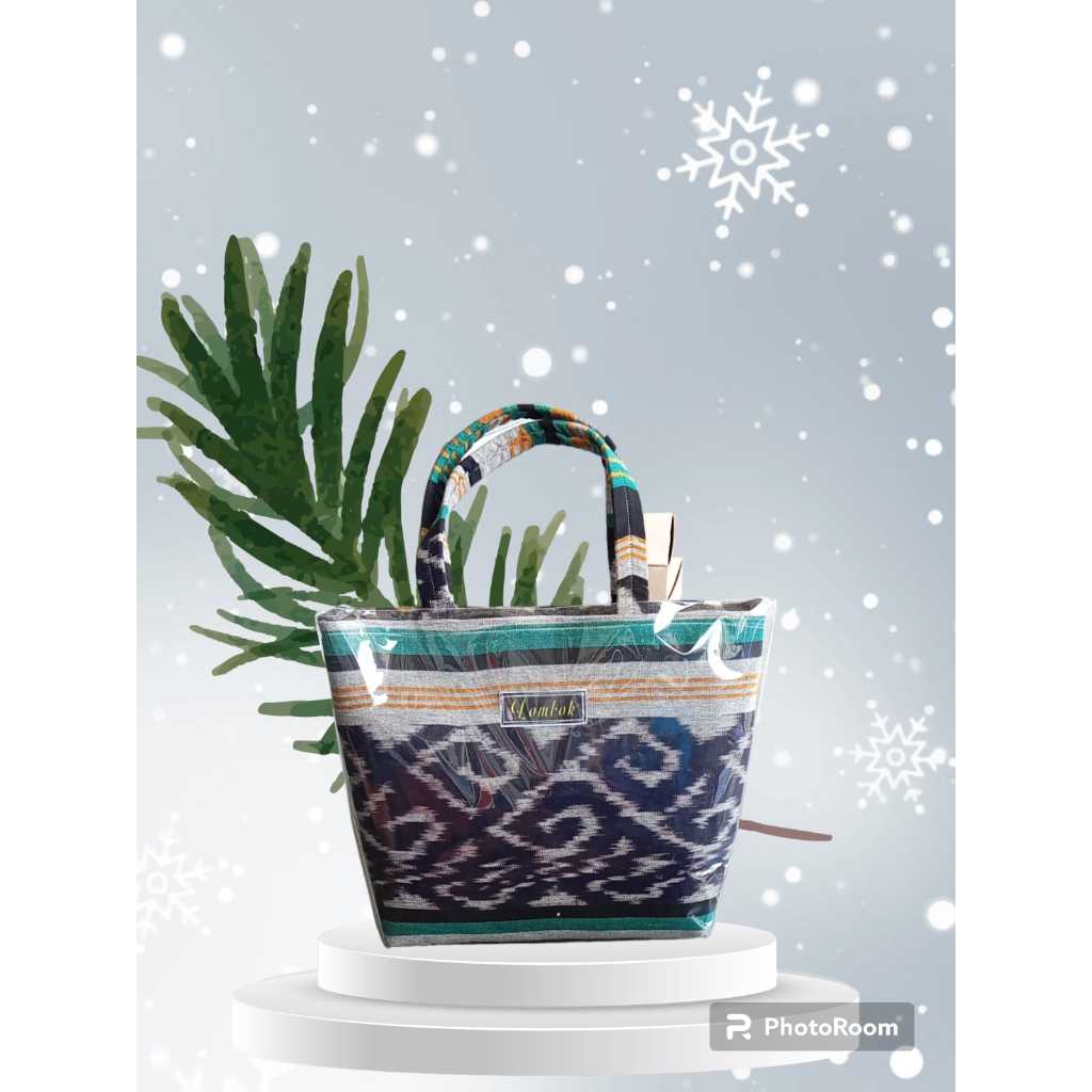 Tas Bahu Jinjing Tanggung Tenun Asli Khas Lombok