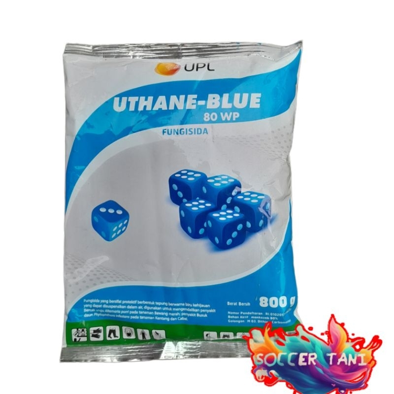 Uthane Blue 800 gr fungisida mankozeb biru