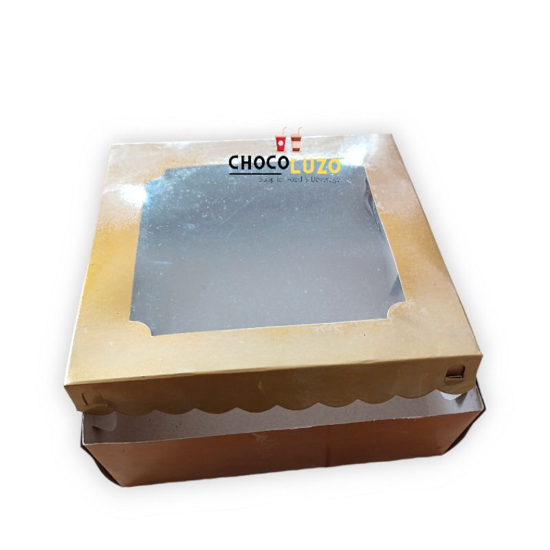 

5 pcs Dus Emas - Kotak Kue Emas Gold Cake Box Emas Ukuran Bervariasii
