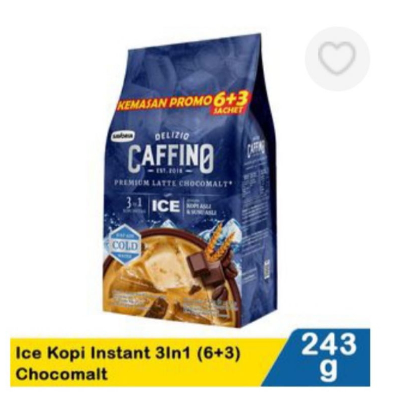 

Caafino Ice Kopi 3in1 6+3, Chocomalt 243 gr