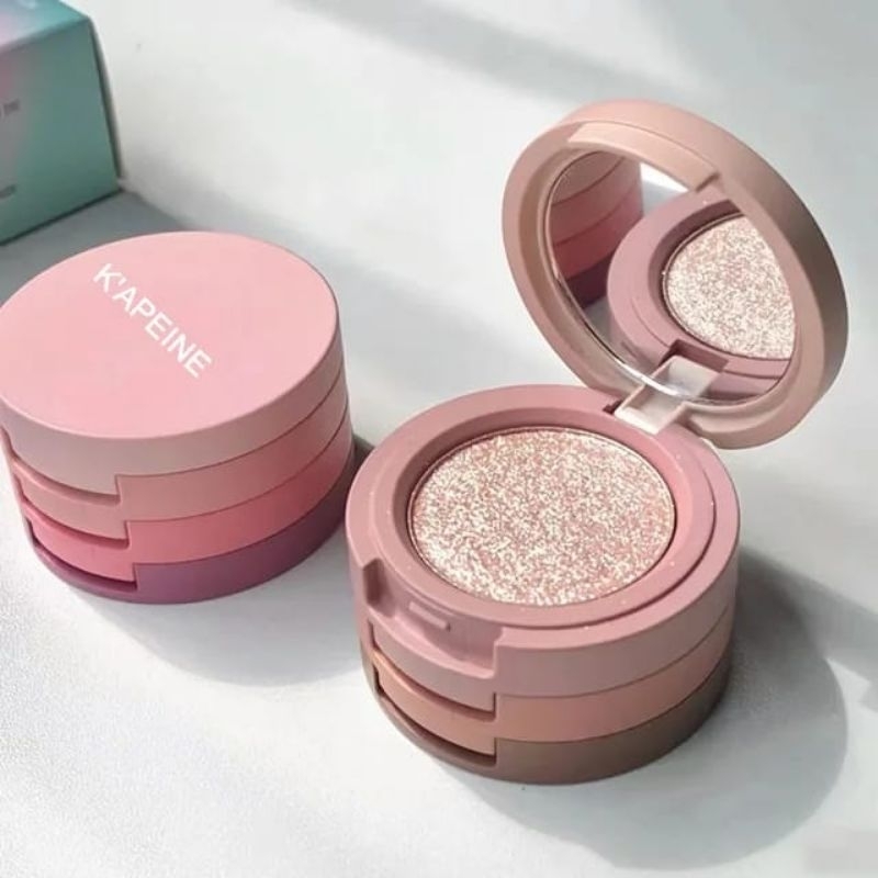 K'APEINE Eyeshadow 3 layer blusher Highlighter Eyeshadow #dz (#KA04)