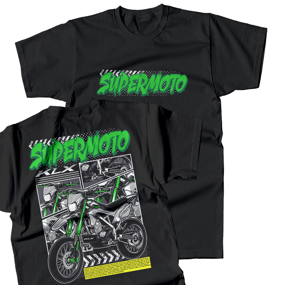 Kaos Baju Supermoto Baju otomotif Kaos KLX