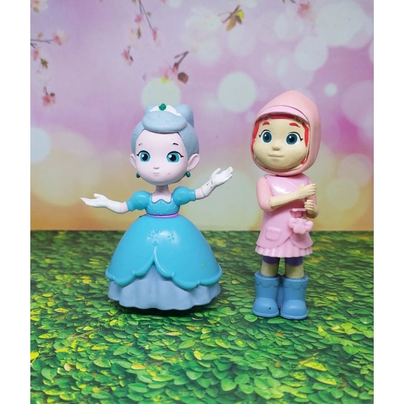 Mainan seken action figure rainbow ruby dan putri kiki set 2pcs